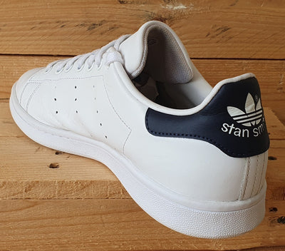 Adidas Stan Smith Low Leather Trainers UK10/US10.5/EU44.5 M20325 Core White/Navy