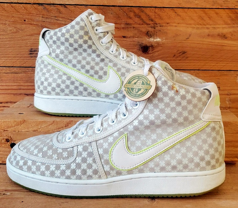 Nike Vandal Premium Mid Canvas Trainers UK6/US8.5/EU40 325321-011 Grey/White