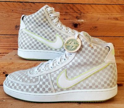 Nike Vandal Premium Mid Canvas Trainers UK6/US8.5/EU40 325321-011 Grey/White