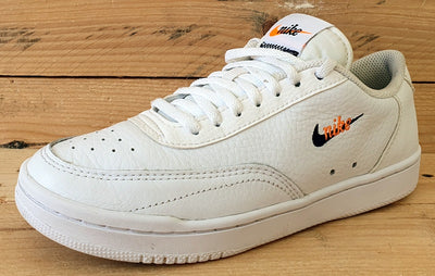Nike Court Vintage Low Leather Trainers UK3/US5.5/EU36 CW1067-100 Premium White