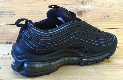 Nike Air Max 97 Low Textile Trainers UK3/US3.5Y/EU35.5 AV4149-001 Triple Black