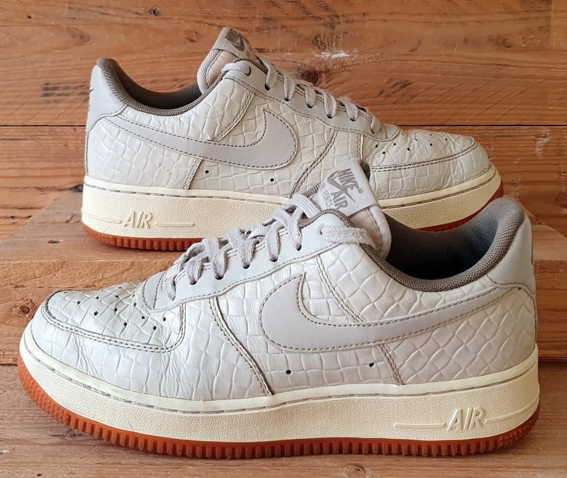 Nike Air Force 1 '07 Low Trainers UK5/US7.5/EU38.5 616725-112 Premium Oatmeal