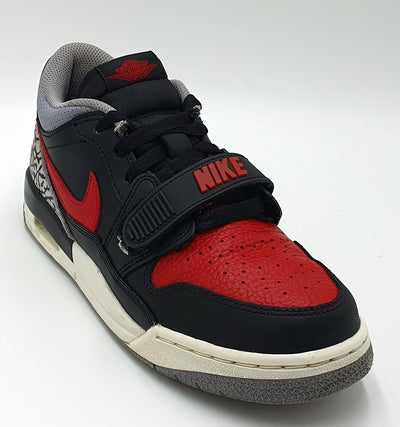 Nike Air Jordan Legacy 312 Leather Trainers CD9054-006 Black/Red UK5.5/US6Y/EU38