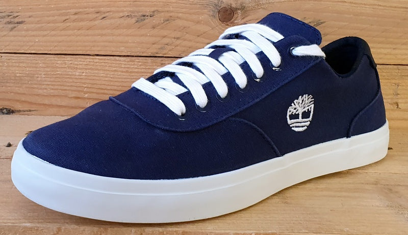 Timberland Mylo Bay Low Canvas Trainers UK6.5/US7/EU40 A33118 Navy Blue