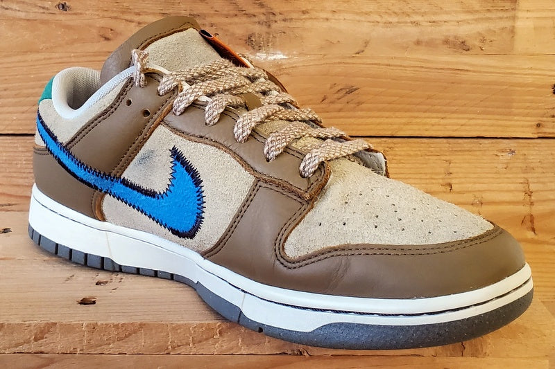 Nike Dunk Size? Low Suede Trainers UK11/US12/EU46 DO6712-200 Dark Driftwood