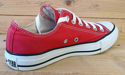 Converse Chuck Taylor All Star Canvas Trainers UK6/US8/EU39 M9696 Red/White