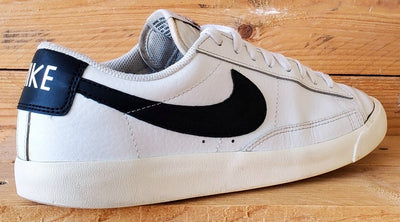 Nike Blazer Low Leather Trainers UK8/US9/EU42.5 CT6377-101 White/Black