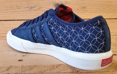 Adidas Matchcourt Low Canvas/Suede Trainers UK7.5/US8/EU41 BB8834 Navy