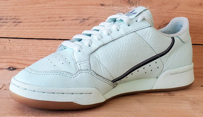 Adidas Continental 80 Low Leather Trainers UK6/US6.5/EU39 BD7641 Ice Mint
