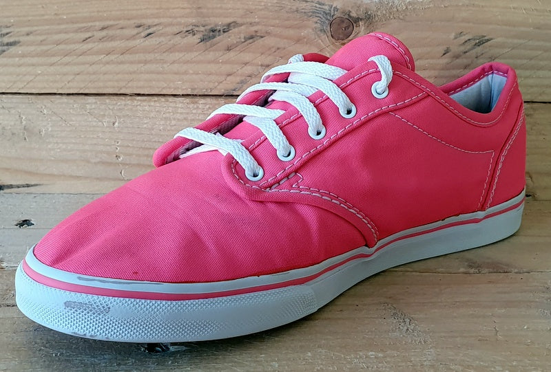 Vans Off The Wall Low Canvas Trainers UK5/US7.5/EU38 VN-ONJO6AQ  Bright Pink
