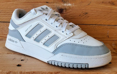 Adidas Drop Step Low Leather Trainers UK5/US5.5/EU38 IG1054 White/Grey