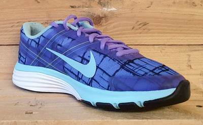 Nike Dual Fusion 2 Textile Trainers UK3/US5.5/EU36 631661-502 Purple/Blue/White