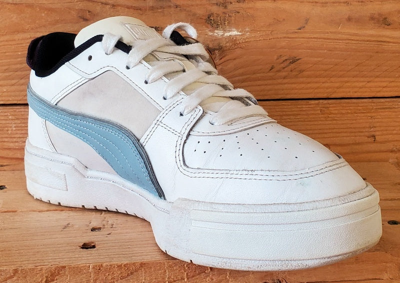 Puma CA Pro Tech Low Leather Trainers UK7/US8/EU40.5 381225-04 White/Blue