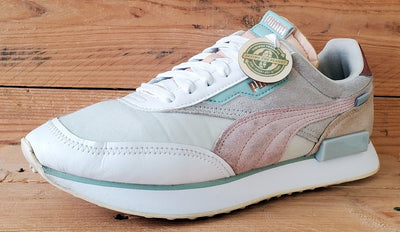 Puma Future Rider Marshmallow Suede Trainers UK7/US9.5/E40.5 374665-02 Grey/Pink