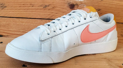 Nike Blazer Leather Trainers UK4.5/US7/EU38 AV9370-112 Summit White/Pink Quartz