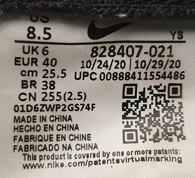 Nike Internationalist Low Textile/Suede Trainers UK6/US8.5/EU40 828407-021 Black