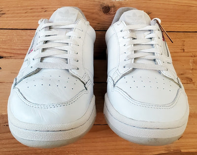 Adidas Continental 80 Low Leather Trainers UK6.5/US7/EU40 EE5342 White/Grey