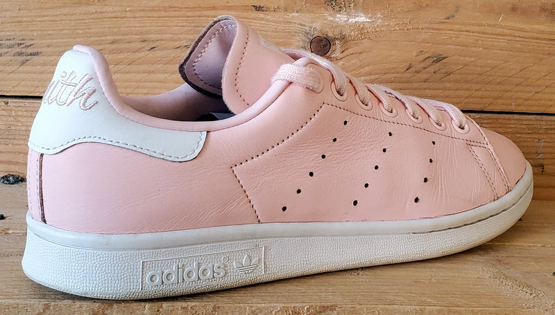 Adidas Stan Smith Low Leather Trainers UK7/US8.5/EU40.5 EE7708 Icey Pink/White