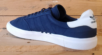 Adidas 3MC Vulc Low Canvas Trainers UK12/US12.5/EU47 B22707 Navy/White