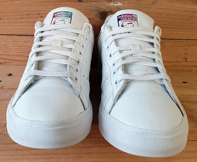 Adidas Stan Smith Low Leather Trainers UK5/US5.5/EU38 GW2521 White/Pink/Blue