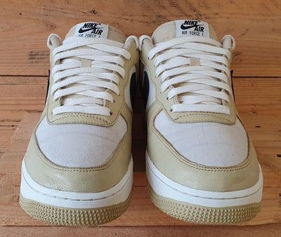 Nike Air Force 1 Low Leather Trainers UK9.5/US10.5/EU44.5 DV7186-700 Team Gold