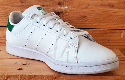 Adidas Stan Smith Low Leather Trainers UK9/US9.5/EU43 FX5502 White/Green