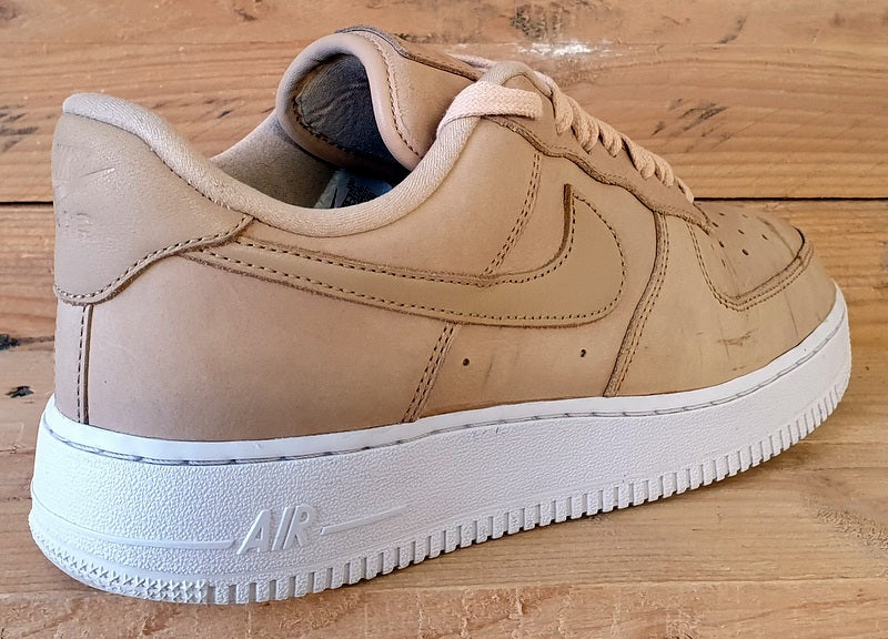 Nike Air Force 1 Premium Low Trainers UK6/US8.5/EU40 DR9503-201 Vachetta Tan