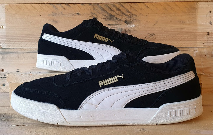 Puma Caracal Low Suede Trainers 370304 01 Black White UK10 US11 EU44.5