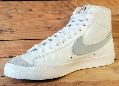 Nike Blazer 77 Mid Leather Trainers UK7/US9.5/EU41 CZ1055-120 SAil/Light Bone