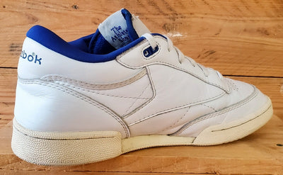 Reebok Club C 2 Mid Leather Trainers UK10/US11/EU44.5 H69121 White/Blue