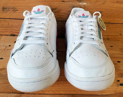 Adidas Continental 80 Low Leather Trainers UK8.5/US9/EU42.5 FX3516 White