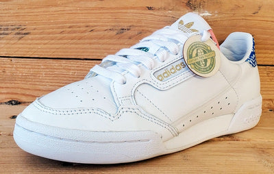 Adidas Continental 80 Low Leather Trainers UK4/US5.5/EU36.5 FW2534 White