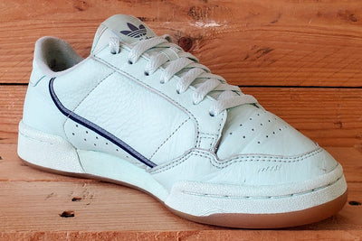 Adidas Continental 80 Low Leather Trainers UK6/US6.5/EU39 BD7641 Ice Mint
