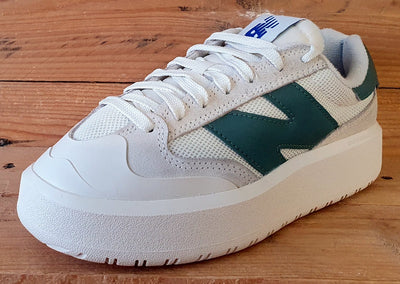 New Balance 302 Low Textile/Suede Trainers UK4.5/US5/EU37.5 CT302RO White/Green