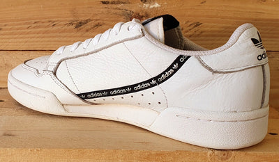 Adidas Continental 80 Low Leather Trainers UK8.5/US10/EU42.5 EG3060 White