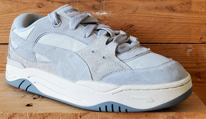Puma 180 Tones Low Suede Trainers UK9/US10/EU43 392007-01 Vapor Grey/White