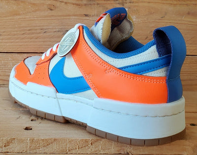 Nike Dunk Disrupt Low Textile Trainers UK5.5/US8/EU39 CK6654-104 Orange/White