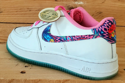 Nike Air Force 1 All Star Low Leather Trainers UK5/US5.5Y/EU38 DZ4883-100 White