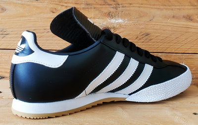 Adidas Samba Super Low Leather Trainers UK8/US8.5/EU42 019099 Black/White