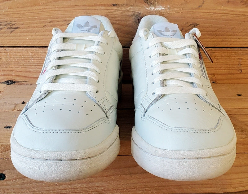 Adidas Continental 80 Low Leather Trainers UK7/US7.5/EU40.5 B41680 Rascal White