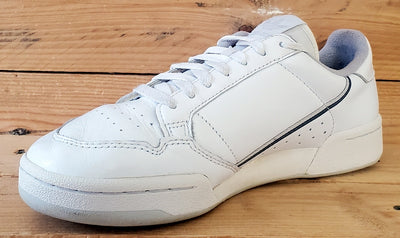 Adidas Continental 80 Low Leather Trainers UK6.5/US7/EU40 EE5342 White/Grey