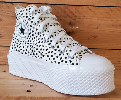 Converse All Star Lift 2x Platform Trainers UK5.5/US7.5/EU38 572232C White/Black