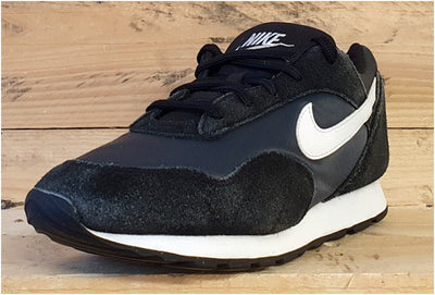 Nike Outburst Low Suede/Leather Trainers UK7/US9.5/EU41 AO1069-001 Black/White