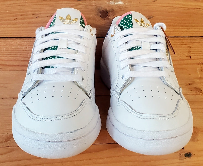 Adidas Continental 80 Low Leather Trainers UK4/US5.5/EU36.5 FW2534 White
