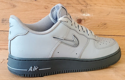 Nike Air Force 1 Jewel Leather Trainers UK6.5/US7.5/EU40.5 HM0621-001 Wolf Grey