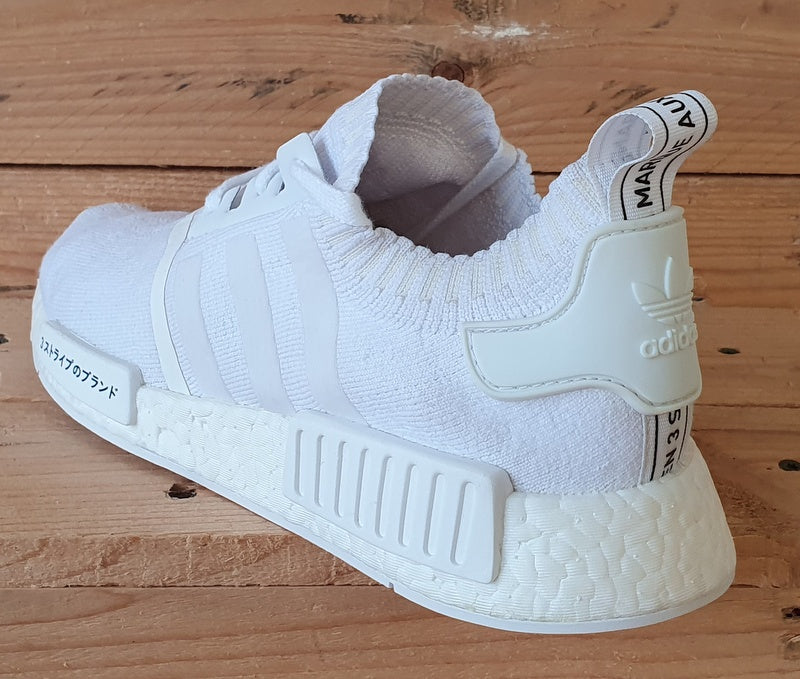 Adidas NMD R1 Japan Primeknit Trainers UK7.5/US8/EU41 BZ0221 Triple White