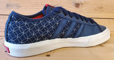 Adidas Matchcourt Low Canvas/Suede Trainers UK7.5/US8/EU41 BB8834 Navy
