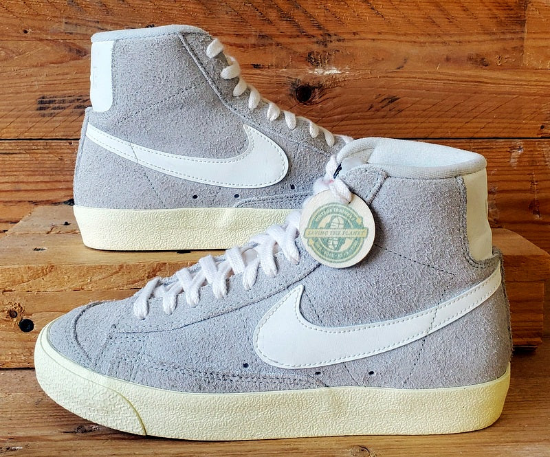 Nike Blazer 77 Mid Suede Trainers UK4/US6.5/EU37.5 DV7006-001 Grey/Light Bone
