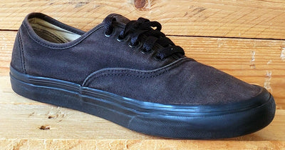 Vans Off The Wall Low Canvas Trainers UK9/US10/EU43 751505 Triple Black