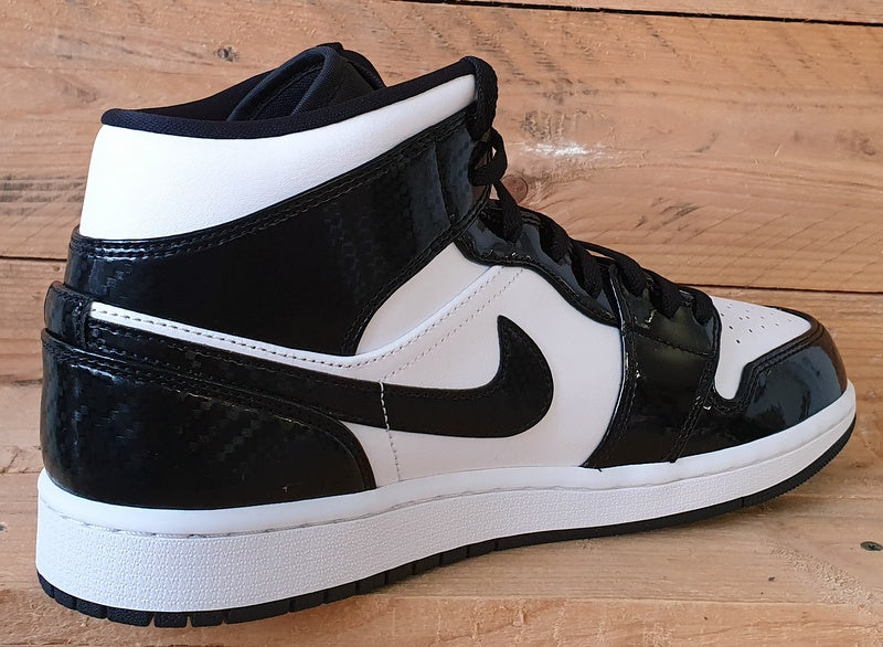 Nike Air Jordan 1 Carbon Fiber Trainers UK9.5/US10.5/E44.5 DD1649-001 White